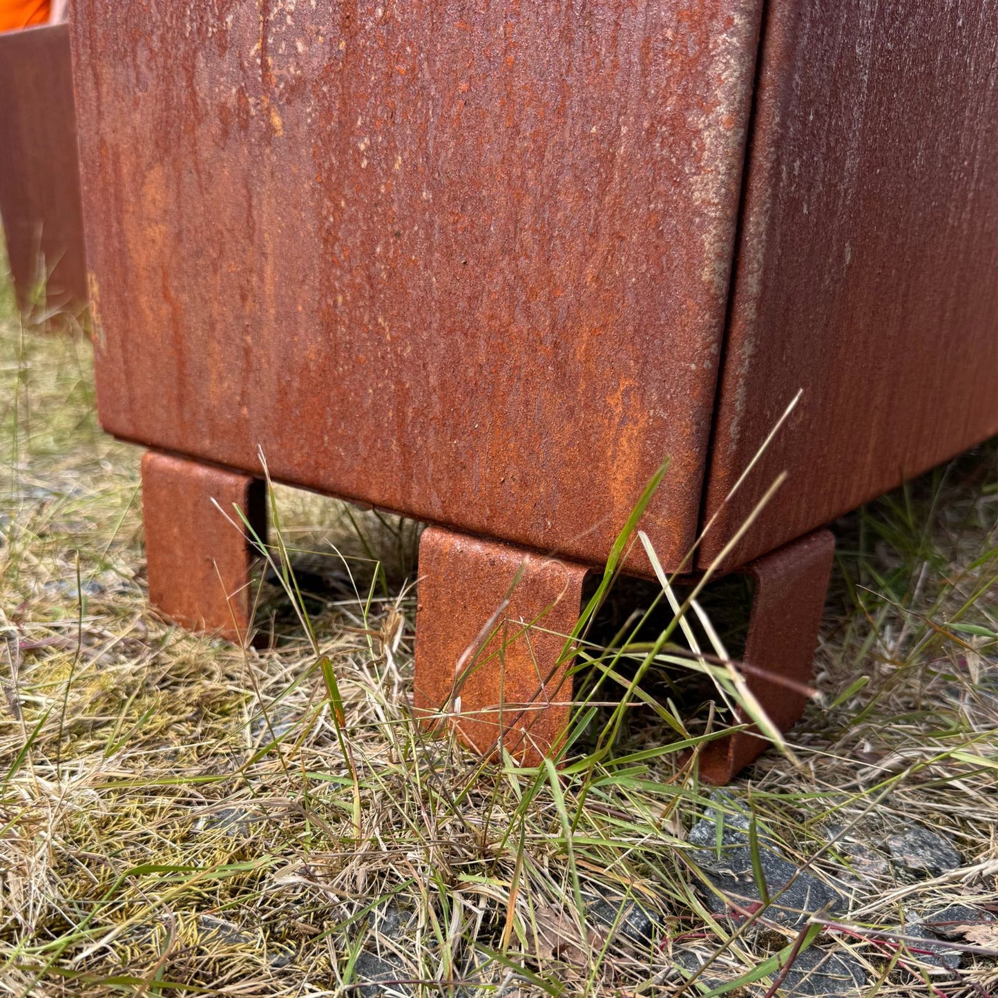 Neliö modulaarinen Corten-istutusallas